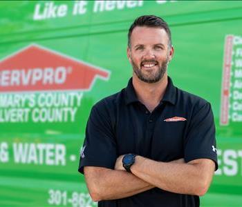 Chad Day, team member at SERVPRO of Calvert County